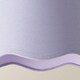 image 6 of ValueLights Mabel Small Lilac Scallop Edge Linen Shade
