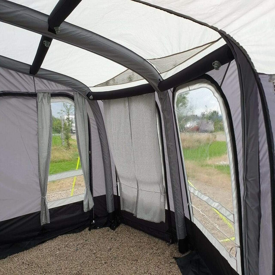 image 1 of View 300 Caravan Inflatable Porch Awning With Porch Extension
