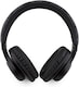 image 2 of Guess Wireless Headphones PU Leather 4G Tone on Tone Script Logo Black & Grey - GUBH604FEMK