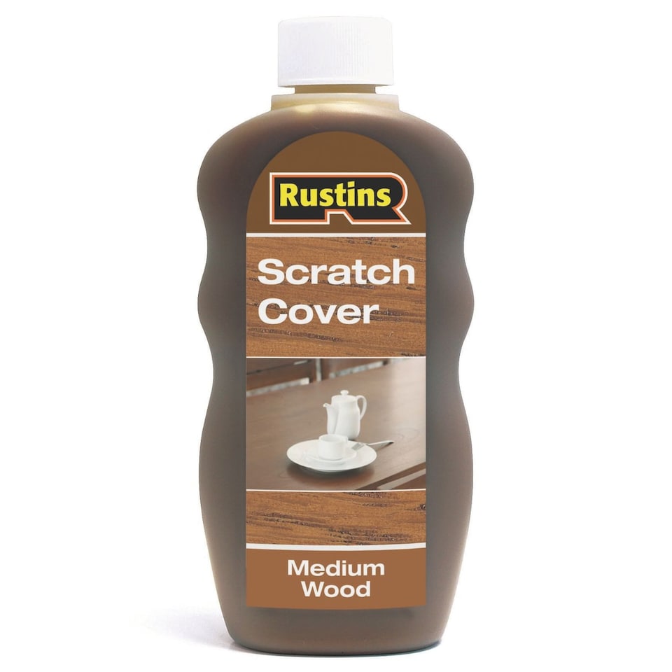 image 1 of Rustins Scratch Cover Restore & Protect Medium Wood 300ml