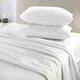 image 5 of Plain Dye Flannelette White Super King Sheet Set White | Super King
