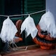 image 5 of Living and Home Halloween LED Skull String Lights - Colorful