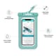 image 2 of Wave Waterproof Phone Cover, Aqua