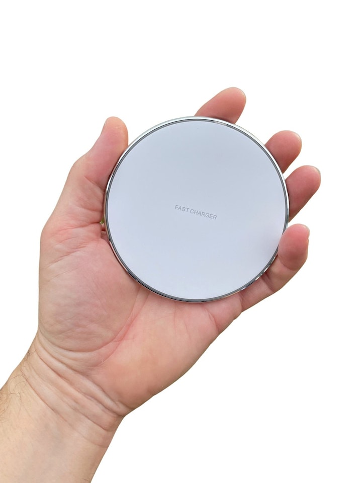 image 1 of White Mobile Phone Wireless Charger Pad