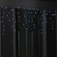 image 3 of 25m 1000 White LED Frosted Icicle Indoor Outdoor Christmas Lights with Timer