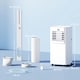 image 7 of HOMCOM 5000BTU Portable Air Conditioner 4 Modes LED Display Timer Home Office