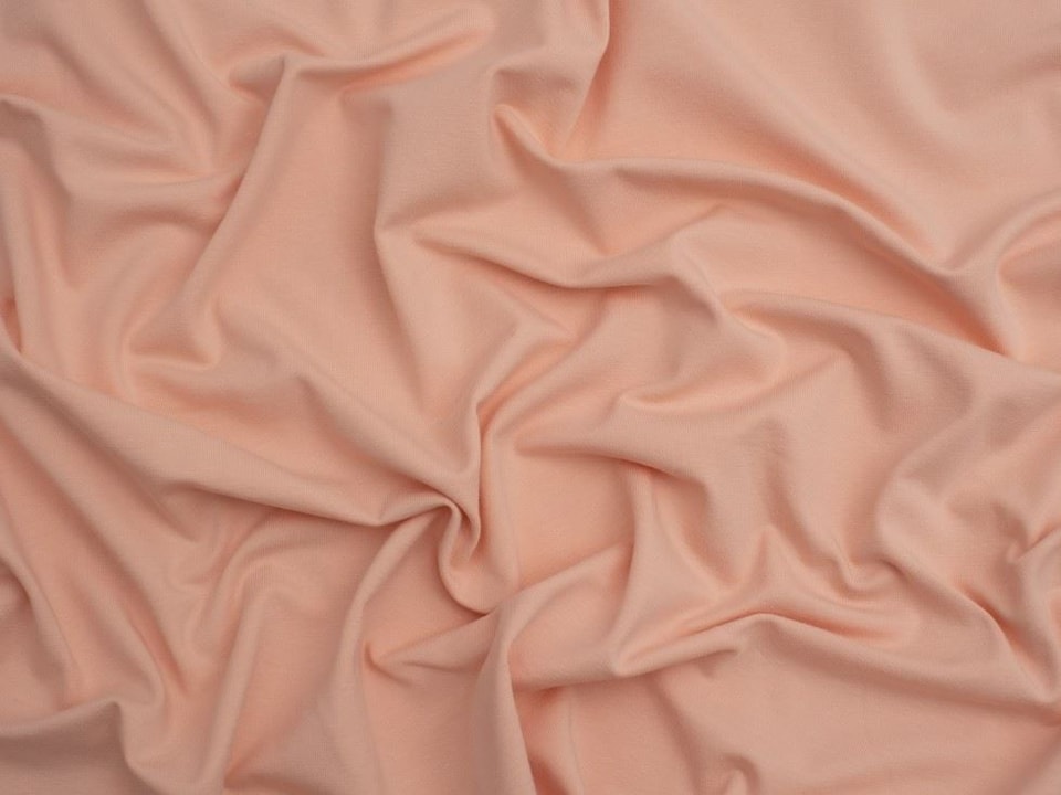 Minerva Core Range Pink Baby Soft Cotton Jersey Stretch Knit Fabric for Dressmaking, 150cm / 59" Wide - per metre