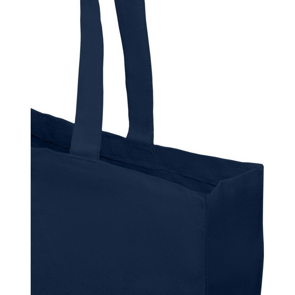 image 1 of Odessa Recycled Tote Bag - Navy - One Size Blue