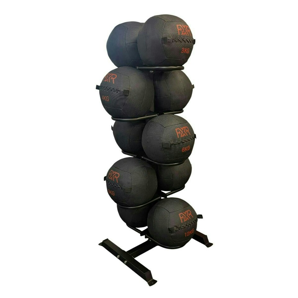 image 1 of Freestanding Wall Ball Rack / Medicine Ball Stand