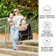 image 2 of Aries Prime Autofold Stroller - Feather-Light Design, Multi-Position Recline, Handy Auto-Fold, Birth to 22kg, UPF 50+ Hood & More (Black)