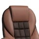 image 8 of HOMCOM Executive Office Chair High Back Computer Chair with Armrests Brown