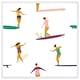 image 1 of Female surfers (Picture Frame) White | XS