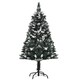 image 1 of HOMCOM 4FT Artificial Snow Dipped Christmas Tree Xmas Decoration