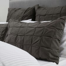 Belledorm Darley Housewife Pillowsham - Charcoal Grey - One Size
