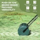 image 5 of Outsunny 30 L Lawn Roller Large Heavy Duty Metal Sand or Water Filled