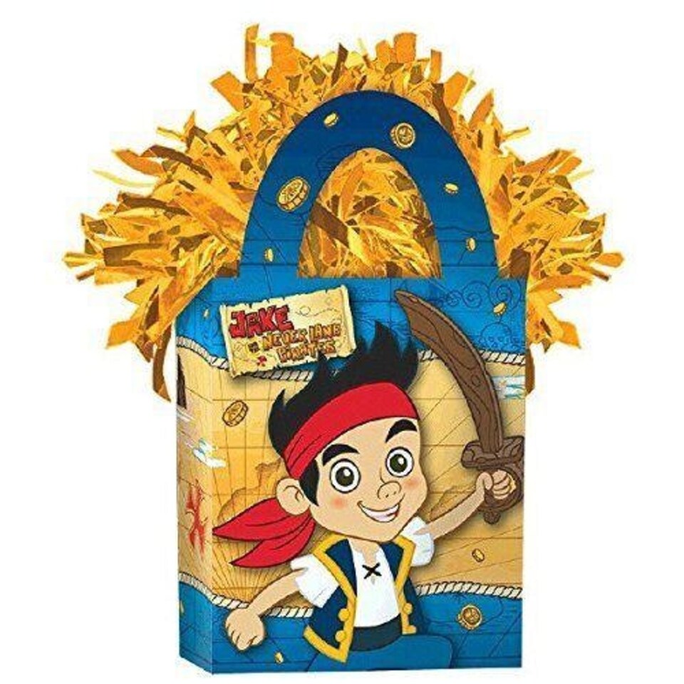 Jake And The Never Land Pirates Balloon Weight - Blue/Yellow - One Size