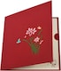image 4 of Color Print Daffodils 3D Pop Up Greeting Card - Mother's Day Anniversary Birthday