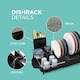 image 6 of DMD Expandable Dish Rack with Removable Cutlery Holder