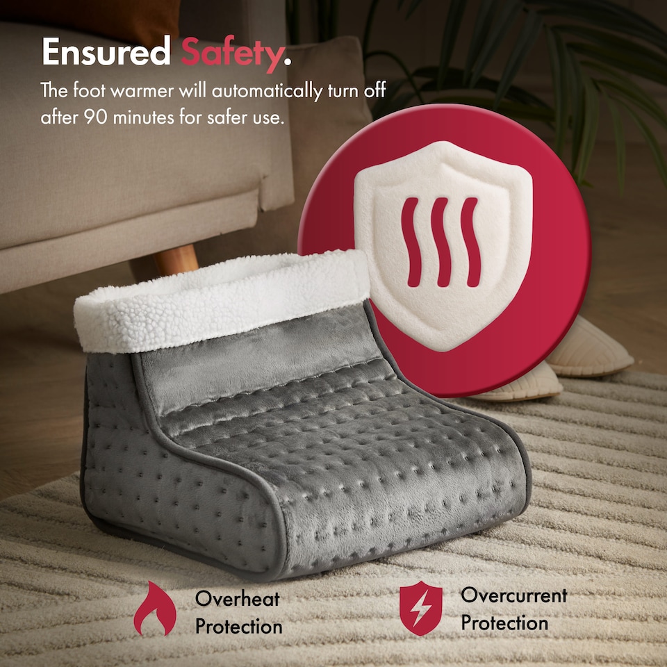 image 1 of VonHaus Electric Heated Foot Warmer