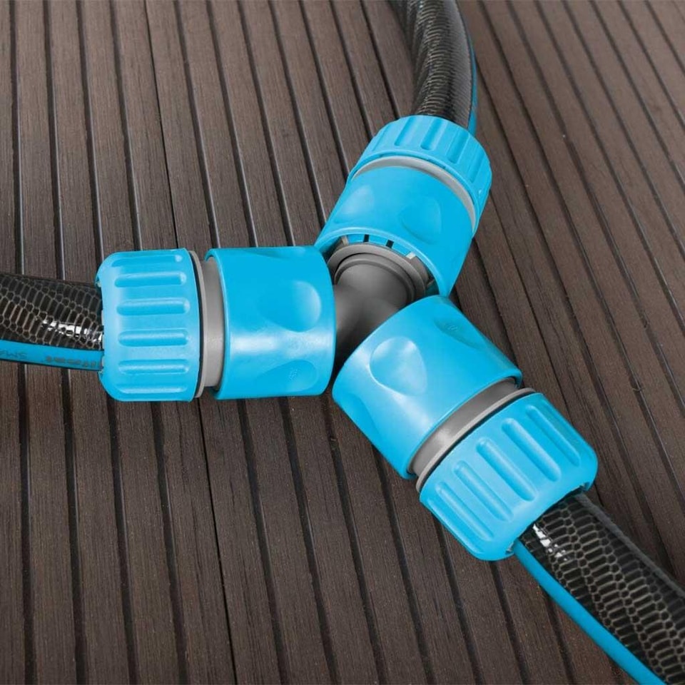 image 1 of 1 Inch Quick Connection 3-way Splitter Connect Hose Quickfit