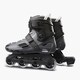 image 5 of Decathlon Adult Inline Skates MF140 Hard Shell - Grey
