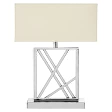 Interiors by Premier Trajectory Table Lamp Silver