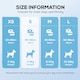 image 5 of PawHut Dog Diapers Super Absorbent for Male Dogs Size S