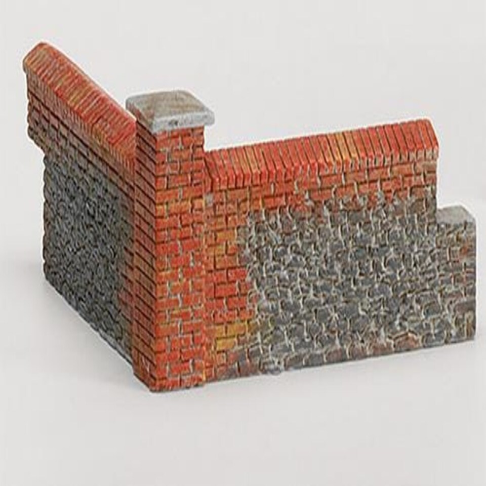 Hornby Skaledale Corner Brick Walling (Pre-Built)