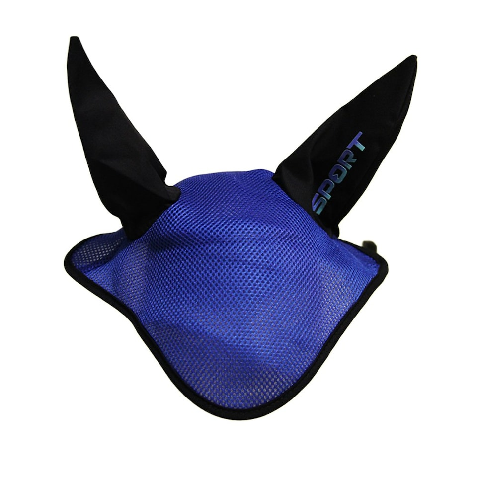 image 1 of Tottie Cooper Horse Fly Veil - Navy - Pony