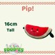 image 2 of Watermelon Soft Toy Food Themed Cute Plush Cuddly Soft Fluffy 16cm Red