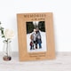 image 1 of Personalised Memories Wood Picture Frame 7 x 5 Family Gift
