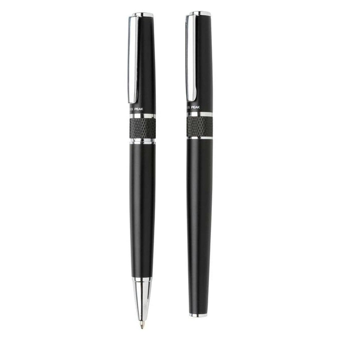 Swiss Peak Deluxe Pen Set - Black - One Size