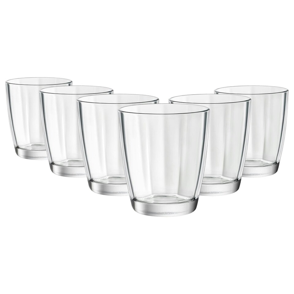 image 1 of Bormioli Rocco Pulsar Double Old Fashioned Glasses - 390ml - Clear - Pack of 6 Clear