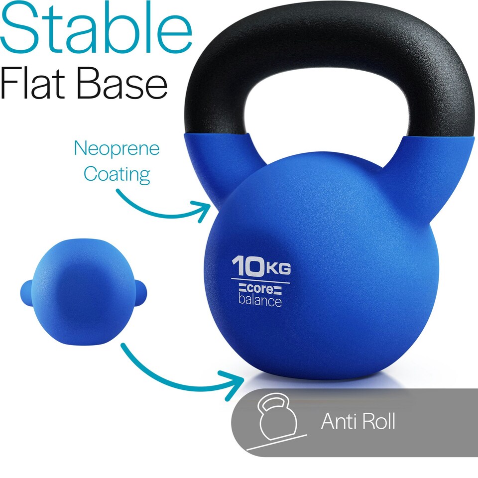 image 1 of Neoprene Kettlebell (10kg)