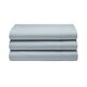 image 2 of Belledorm 400 Thread Count Egyptian Cotton Flat Sheet - Duck Egg Blue - Double