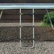 image 6 of SPORTNOW 2 Steps/3 Steps Galvanised Steel Trampoline Ladder Climbing