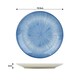 image 4 of 12pc Blue Star Reactive Porcelain Dinner Set