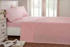 56P Housewife Pillowcase Pair | Pink | Standard | 2
