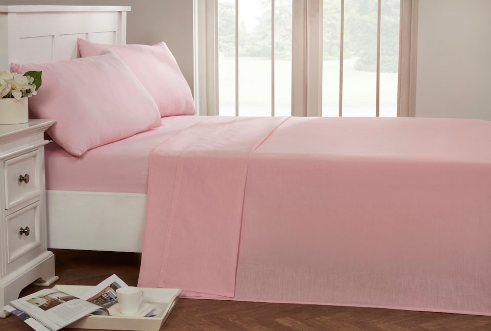 image 1 of 56P Housewife Pillowcase Pair | Pink | Standard | 2
