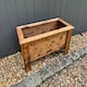 image 1 of Prestbury Raised Rectangular Large Trough - Timber - L41 x W83 x H42 cm Brown