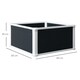 image 10 of Outsunny Garden Raised Bed Planter Grow Containers Flower Pot 60x60cm