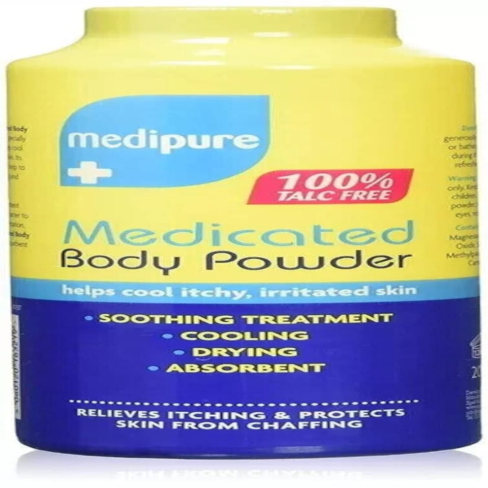 Medipure Medicated Powder Talc Free
