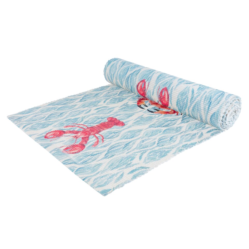 image 1 of Abersoch Indoor/Outdoor Table Runner | Multi | M | 1