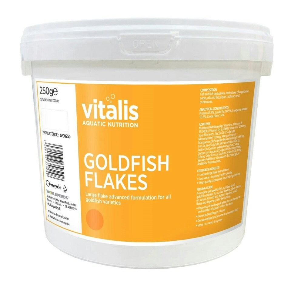 image 1 of Vitalis Goldfish Flakes N/A | 40g