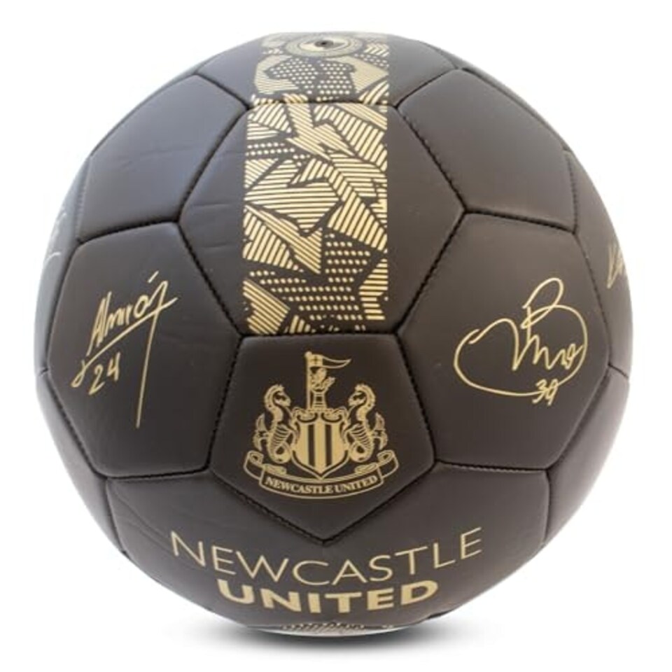 image 1 of Team Merchandise Phantom Signature Football - 5 - Newcastle - Team Merchandise - NC09693 Black