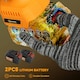 image 6 of Outsunny 8 Inch Electric Chainsaw with Brushless Motor, 2 Batteries, Orange