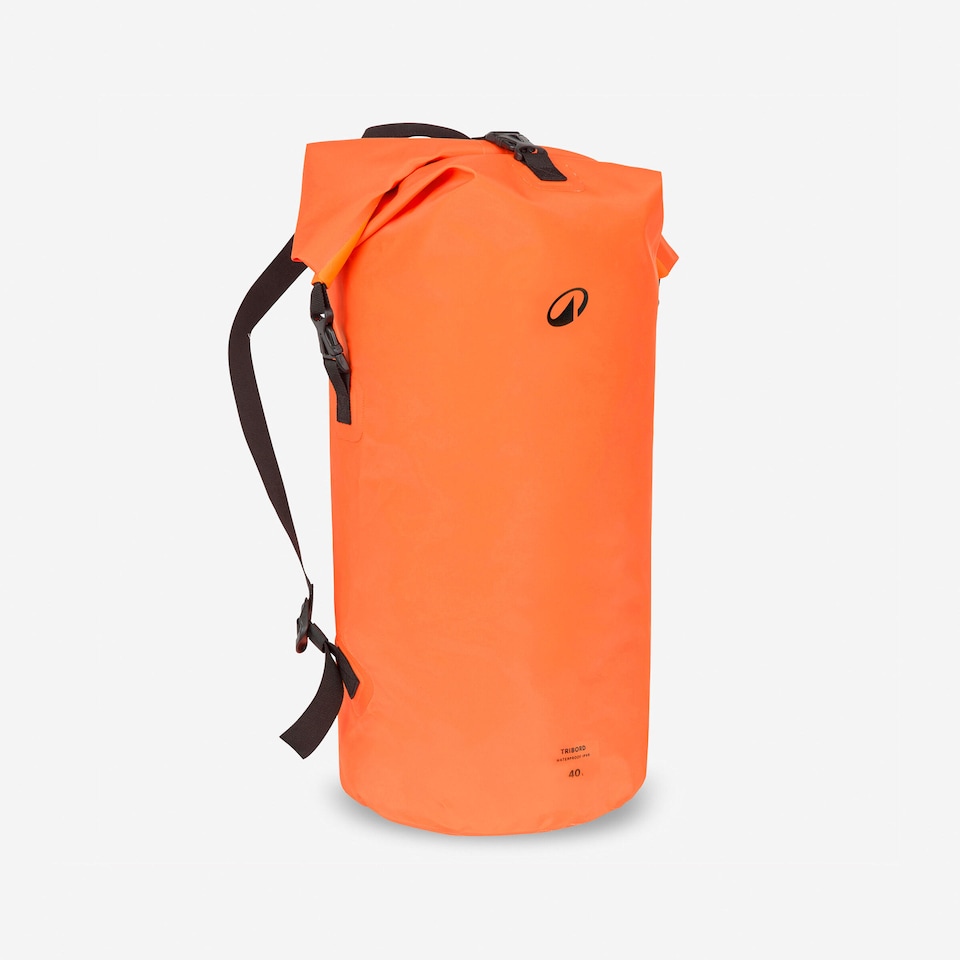 image 1 of Decathlon Waterproof bag IPX6 40 L orange