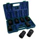 image 6 of 1in Drive Double Deep Metric MM Impact Sockets 6 Sided 24mm - 38mm 8pc
