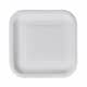 image 2 of Plate set Algon Disposable White Cardboard Squared 23 cm (10 Units) N/A