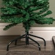 image 7 of 4ft (1.2m) Green Artificial Pencil Christmas Tree With Green Metal Stand and 168 Tips
